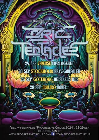 Poster Ozrics Scandi tour 2024  liten